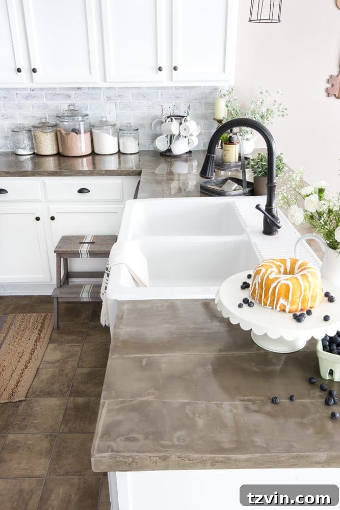 Unveiling Our Modern Farmhouse Kitchen Remodel 12 Modern Farmhouse Kitchen Makeover Reveal | blesserhouse.com - So many budget-friendly DIY projects packed into one kitchen!