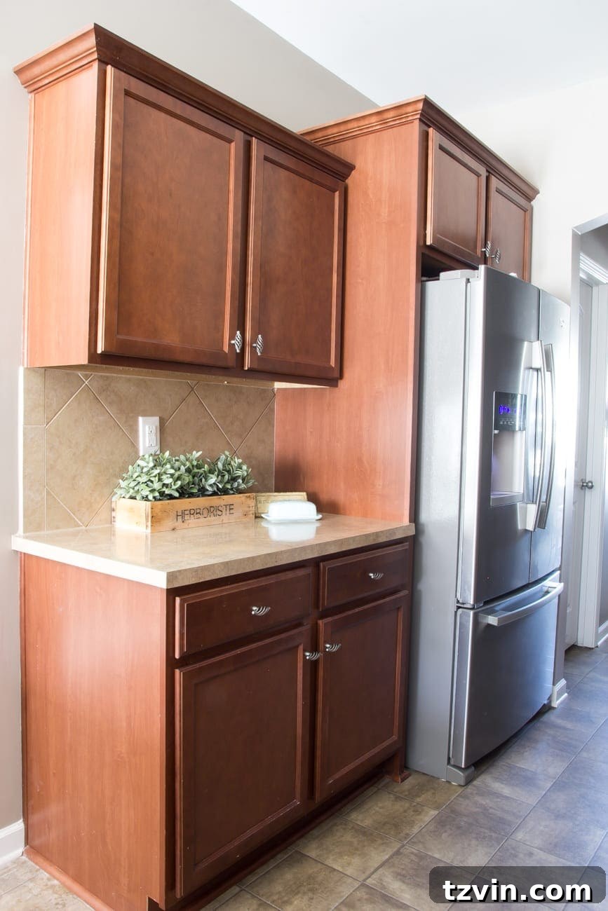 Unveiling Our Modern Farmhouse Kitchen Remodel 7 Modern Farmhouse Kitchen Makeover Reveal | blesserhouse.com - So many budget-friendly DIY projects packed into one kitchen!