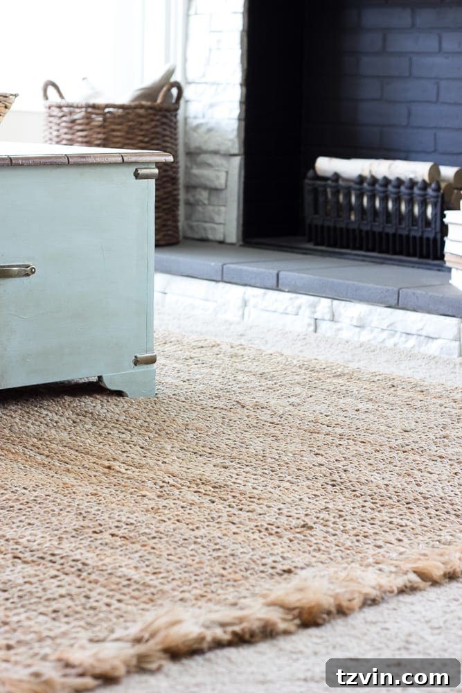 Decoding Jute Rugs Your Buying Handbook 2 What to Know Before Buying Jute Rugs | blesserhouse.com - A totally honest review with the pros and cons for what to know before buying jute rugs along with where to buy them on a budget.
