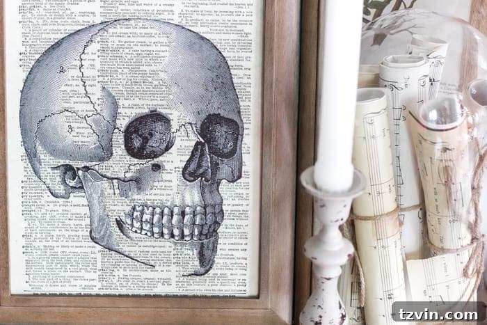 Halloween Entryway, Dictionary Art, Potion Printables + 35 Free Fall Printables | blesserhouse.com
