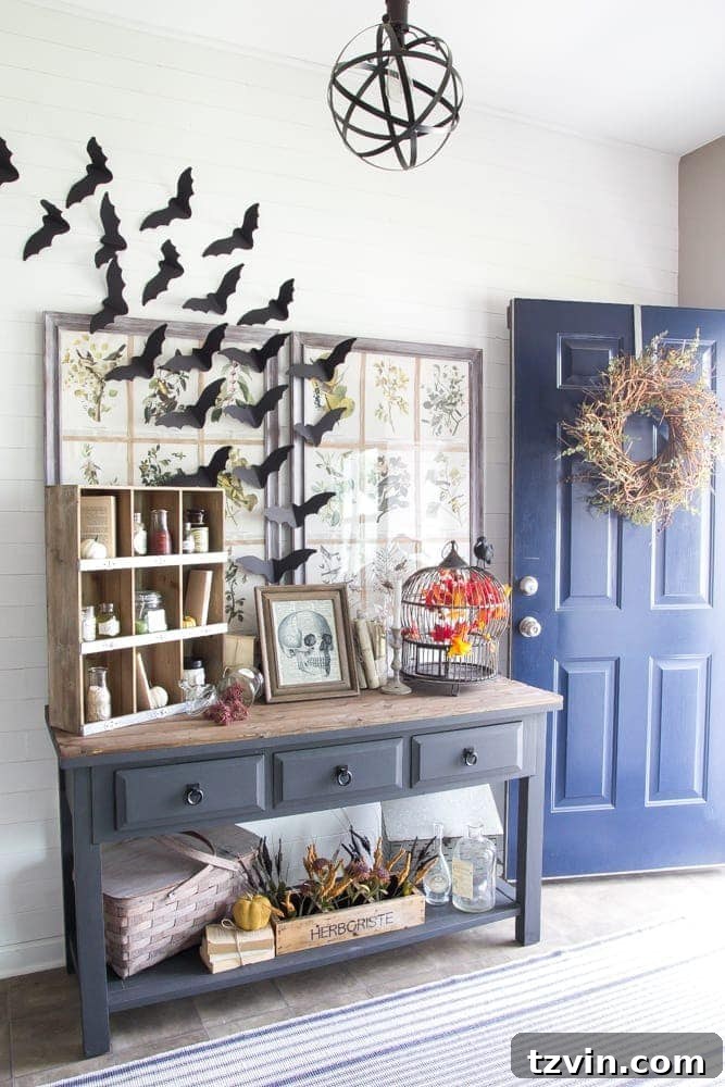 Halloween Entryway, Dictionary Art, Potion Printables + 35 Free Fall Printables | blesserhouse.com
