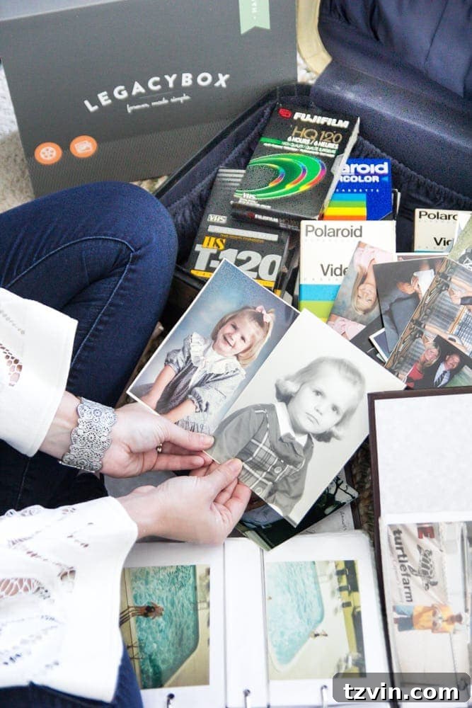 Future-Proof Your Visual Heritage 5 How to Digitally Preserve Photos and Videos | blesserhouse.com - The easiest way to clean out old memories, photos, VHS, cassette tapes, reels, and transfer them digitally. #sponsored