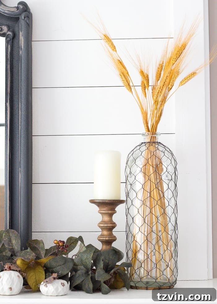 Fall Home Tour 2016 | blesserhouse.com - Tips and tricks for how to incorporate fall decor easily and inexpensively in your home. 