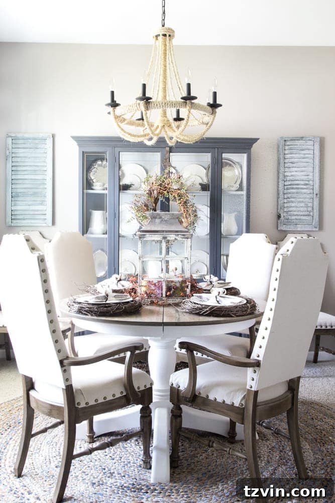 Fall Home Tour 2016 | blesserhouse.com - Tips and tricks for how to incorporate fall decor easily and inexpensively in your home. 