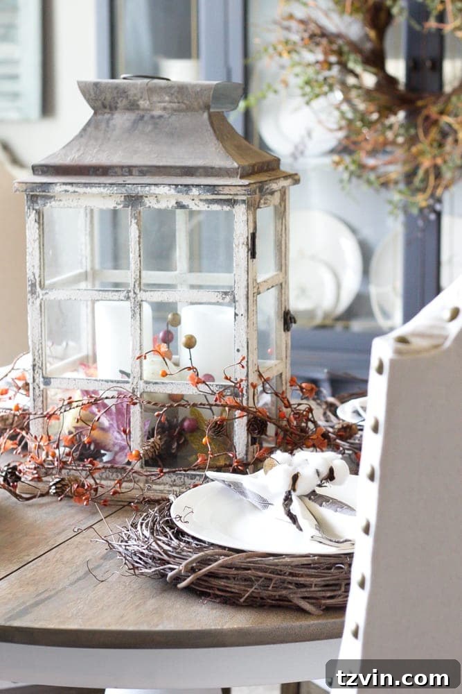 Fall Home Tour 2016 | blesserhouse.com - Tips and tricks for how to incorporate fall decor easily and inexpensively in your home. 