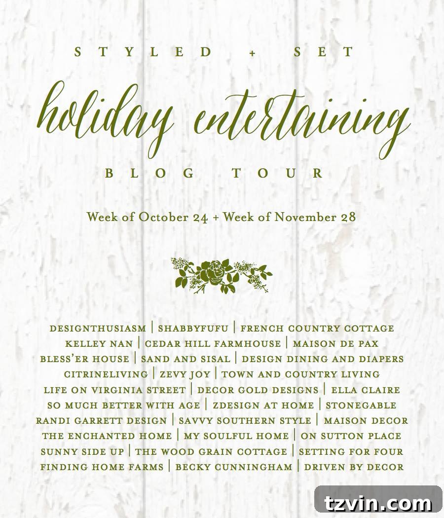 Green and Copper Thanksgiving Tablescape + Printable | blesserhouse.com - How to style a Thanksgiving tablescape using dollar store finds and repurposing typical items around the house for inexpensive holiday decor. 