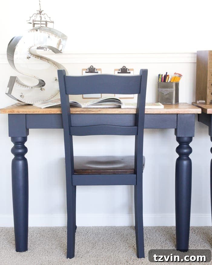 The Great Wall Desk Makeover: ORC Week 3 9 Repurposed 'S' letter from Starbucks sign as desk decor