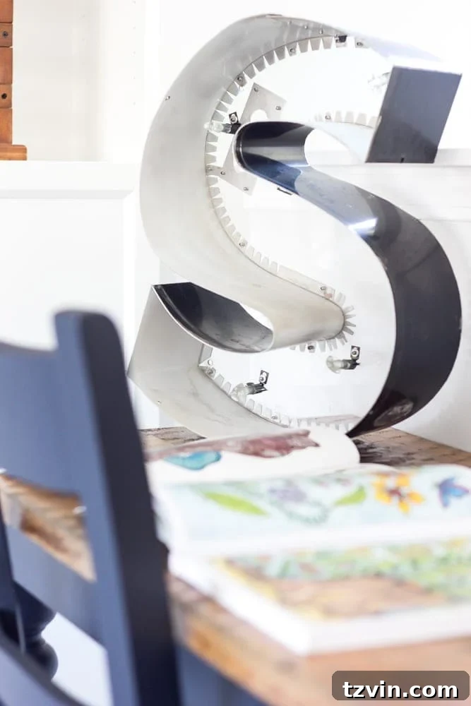 Eclectic Farmhouse Playroom Makeover | blesserhouse.com - A boring and cluttered playroom gets a modern eclectic farmhouse makeover on a budget with DIY projects, smart storage solutions, and inexpensive finds. popular pin