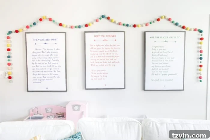 Eclectic Farmhouse Playroom Makeover | blesserhouse.com - A boring and cluttered playroom gets a modern eclectic farmhouse makeover on a budget with DIY projects, smart storage solutions, and inexpensive finds. popular pin