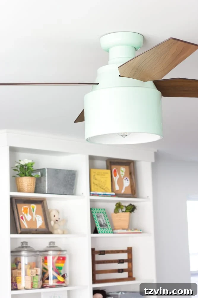 Eclectic Farmhouse Playroom Makeover | blesserhouse.com - A boring and cluttered playroom gets a modern eclectic farmhouse makeover on a budget with DIY projects, smart storage solutions, and inexpensive finds. popular pin