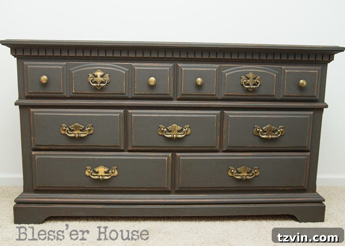 Master Bedroom Dresser Before Makeover
