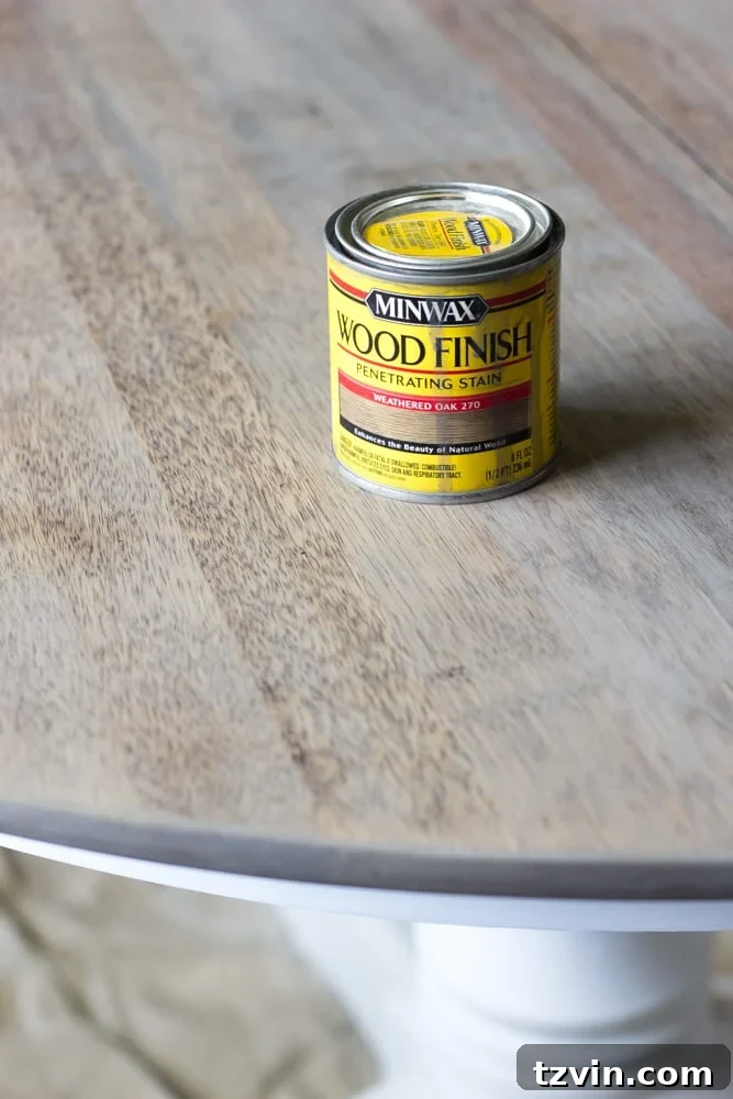 Reviving a Dresser with French Blue 4 French Blue Dresser Makeover | blesserhouse.com - An orange wood thrifted dresser gets a French blue makeover using Fusion Mineral Paint in Champness and Homestead House Wax in Espresso.