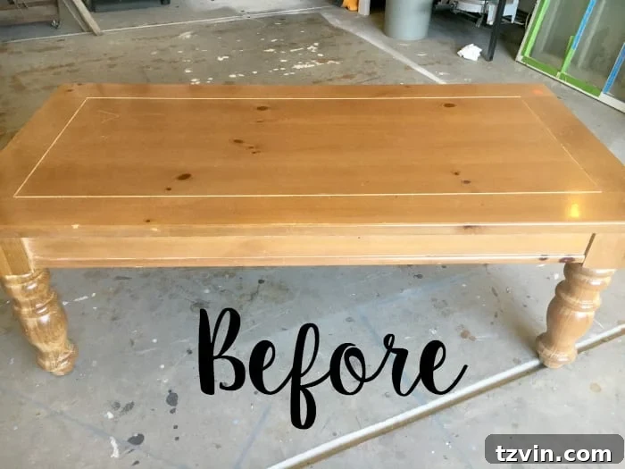 Playroom Coffee Table's Mustard Glow Up 2 Mustard Playroom Coffee Table Makeover | blesserhouse.com - An old thrifted wooden coffee table gets a bright and cheerful makeover using Fusion Mineral Paint in Mustard for a fun addition to a playroom.