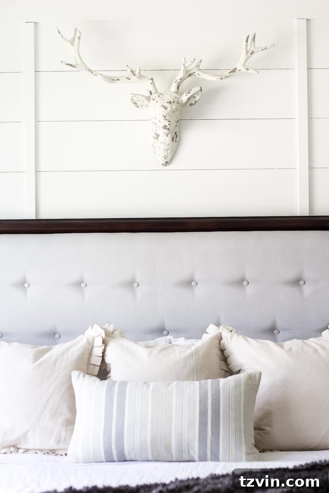18 Clever Ideas to Transform Your Builder Grade House into a Farmhouse Haven 11 18 Ways to Add Farmhouse Character to a Builder Grade House on a Budget | blesserhouse.com - An in-depth list of do-it-yourself home improvement projects and budget decorating tips to add farmhouse character to a builder grade house (or any home).