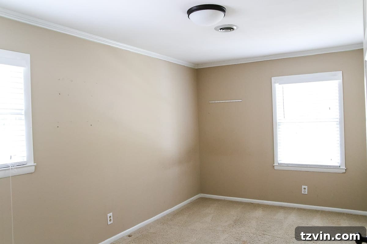 New House Interior Blank Slate Tour 20 Guest Bedroom or Man Cave Ideas - Flexible Room Design
