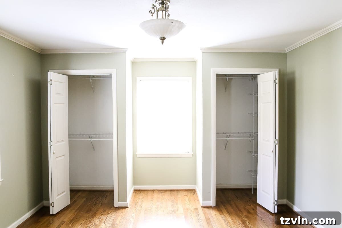 New House Interior Blank Slate Tour 24 Master Bedroom Before Makeover - Cozy Retreat Ideas