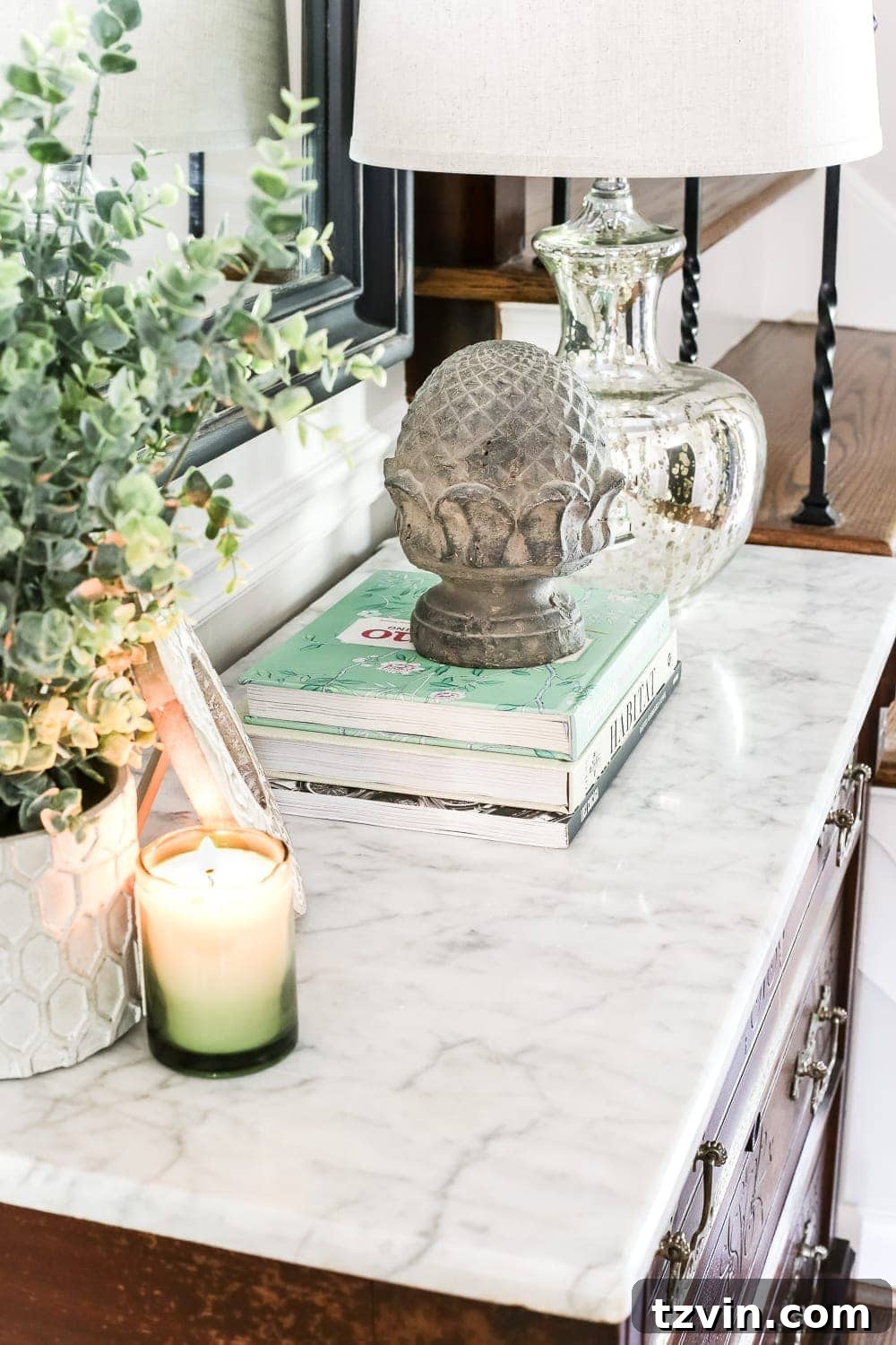 Radiant Marble Top After Complete Restoration