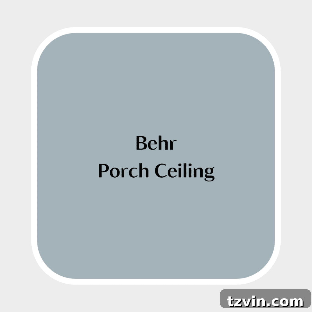 Best Haint Blue for Porch Ceilings 15 behr porch ceiling