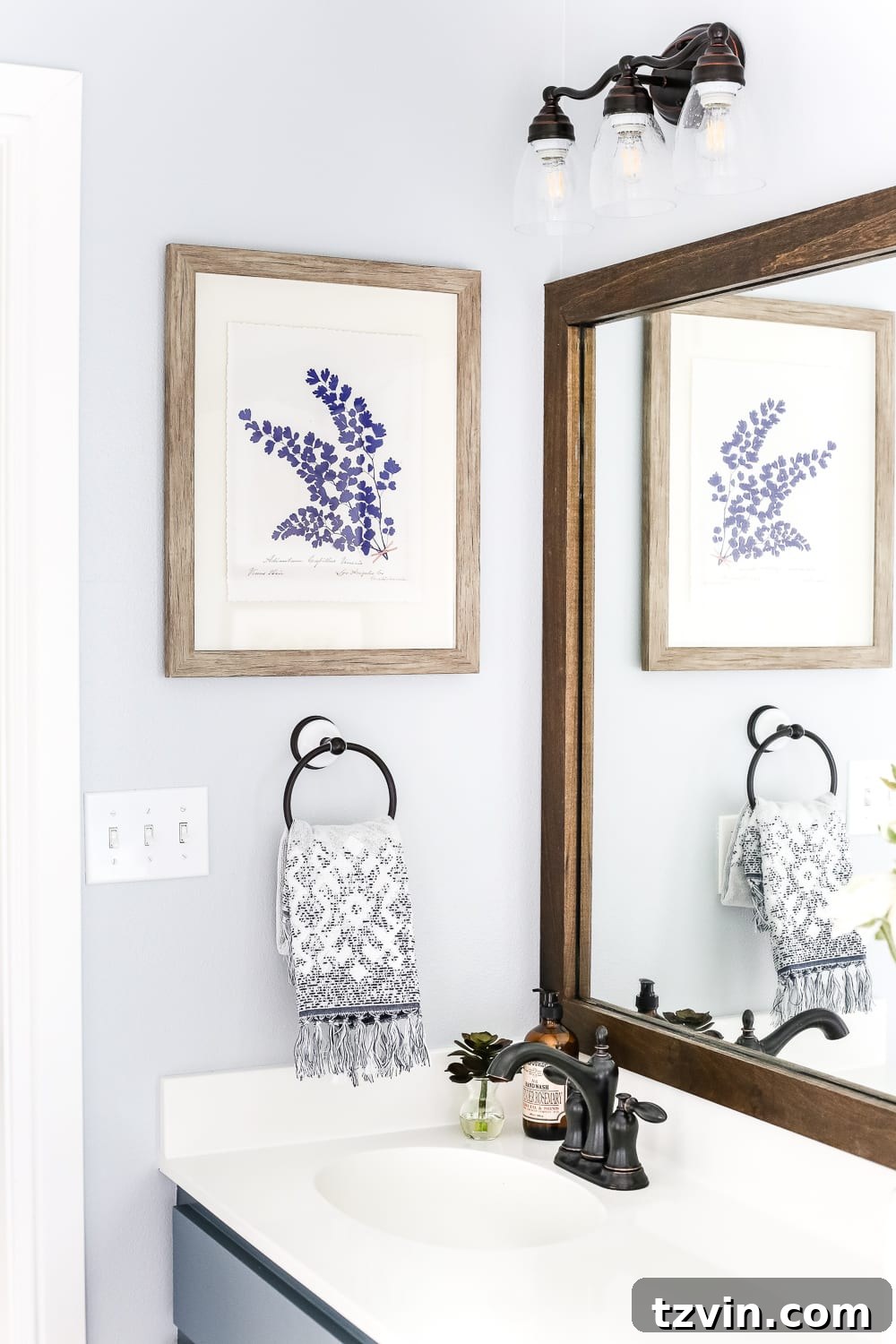 Lowes Bathroom Remodel Showcase 33 The happy homeowners, Bethany and Levi, enjoying their beautifully renovated modern farmhouse bathroom.