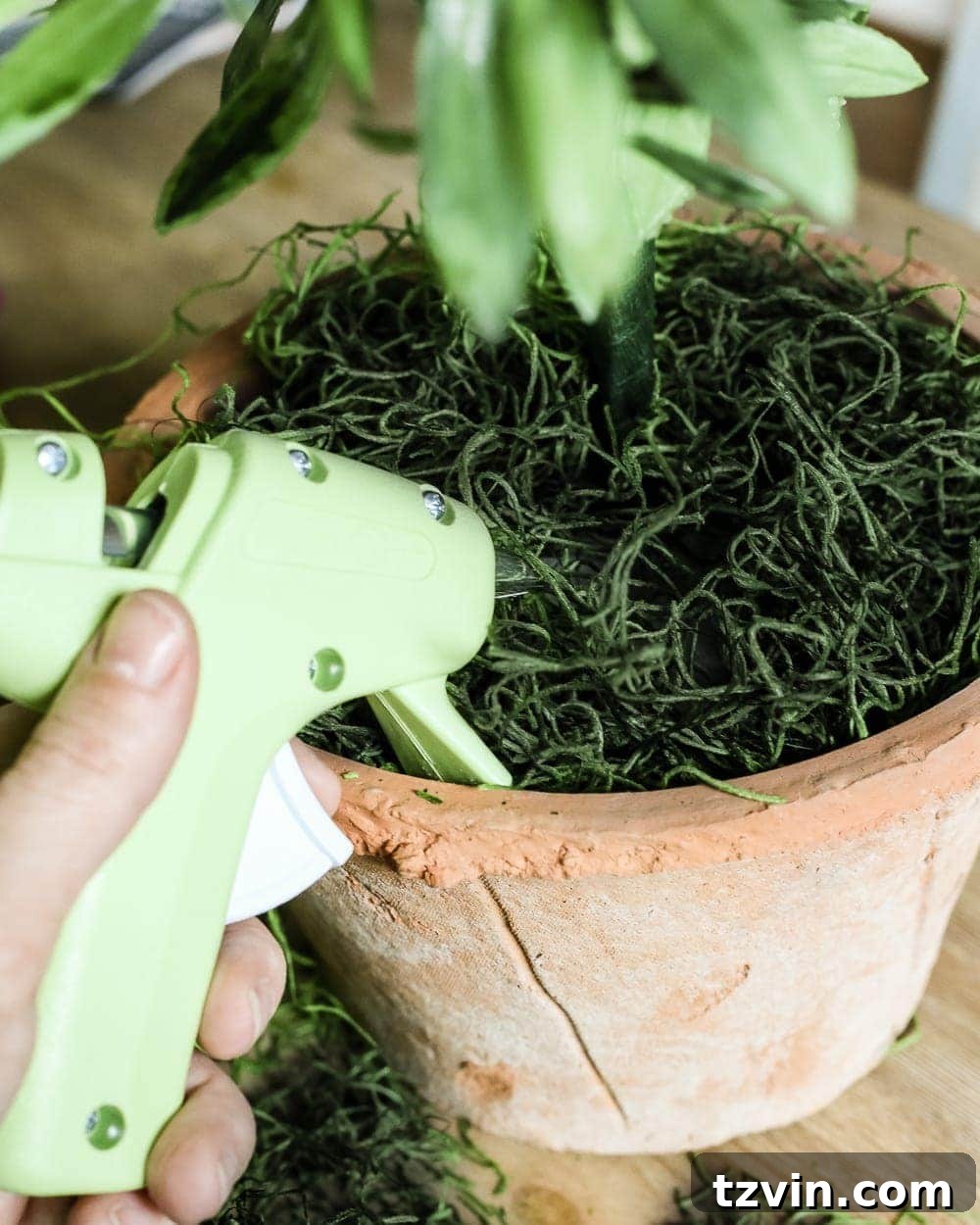 Craft Your Own Olive Topiary 8 DIY Olive Topiary Trees | blesserhouse.com - A 10 minute craft tutorial for how to make an olive topiary tree (or any kind of topiary) inexpensively + 11 DIY summer decor ideas.