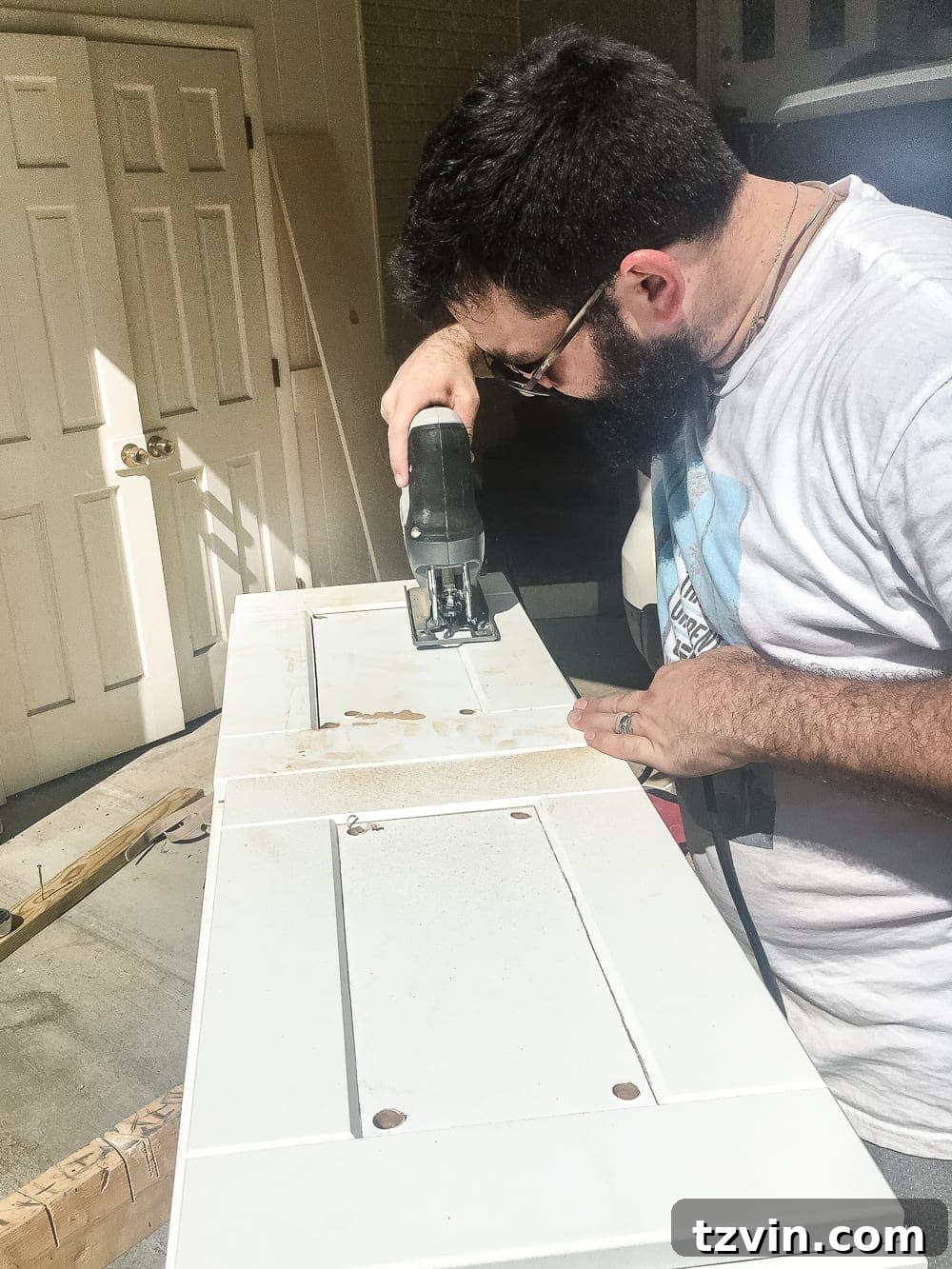 Kitchen Cabinet Window Seat Transformation 7 DIY Window Seat from a Kitchen Cabinet | blesserhouse.com - A simplified tutorial for how to build a DIY window seat using a prefabbed kitchen cabinet to house electronics and hide cords.