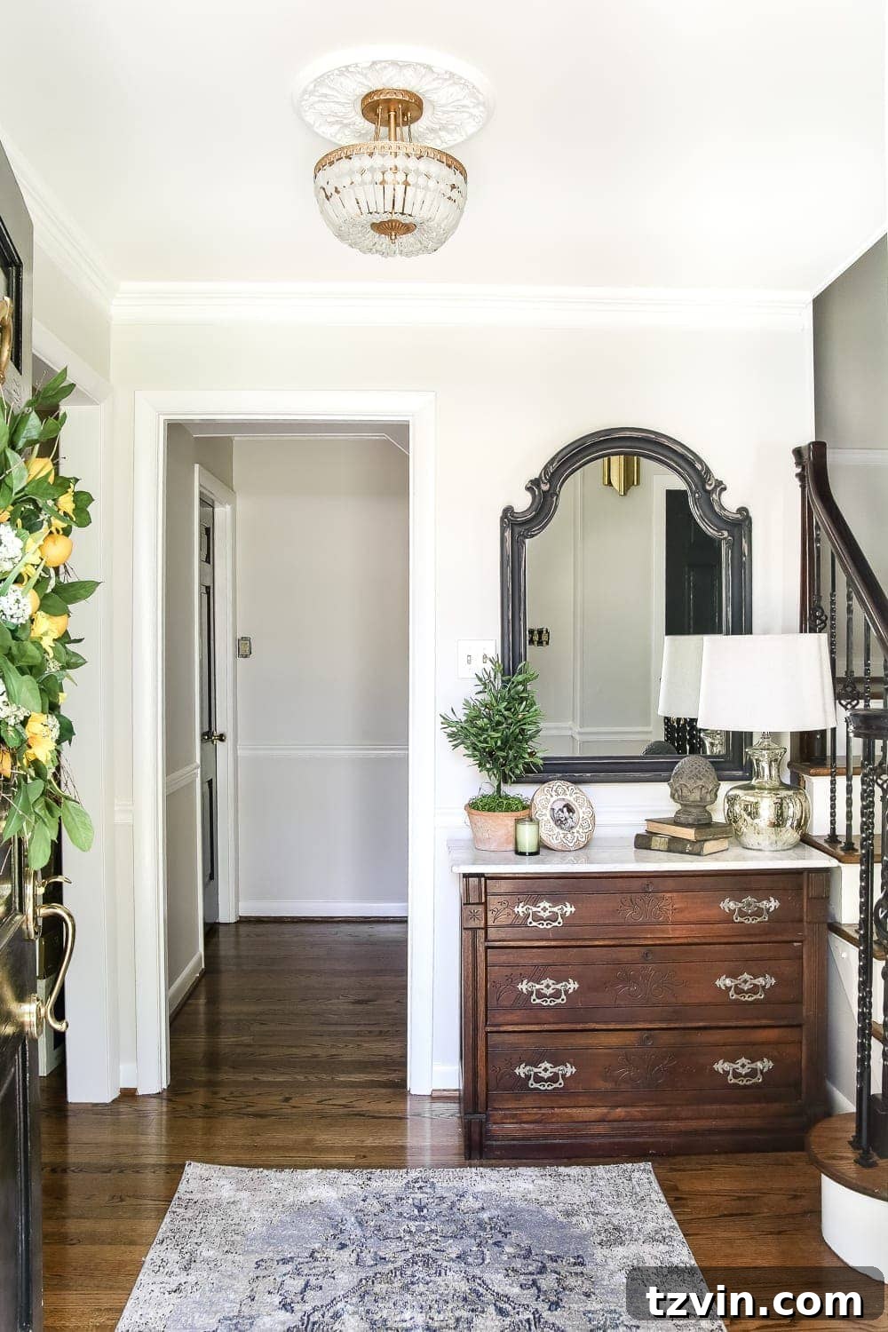 Antique Gold Frosted Crystal Light Fixture Reimagined 12 Foyer with New Light Fixture