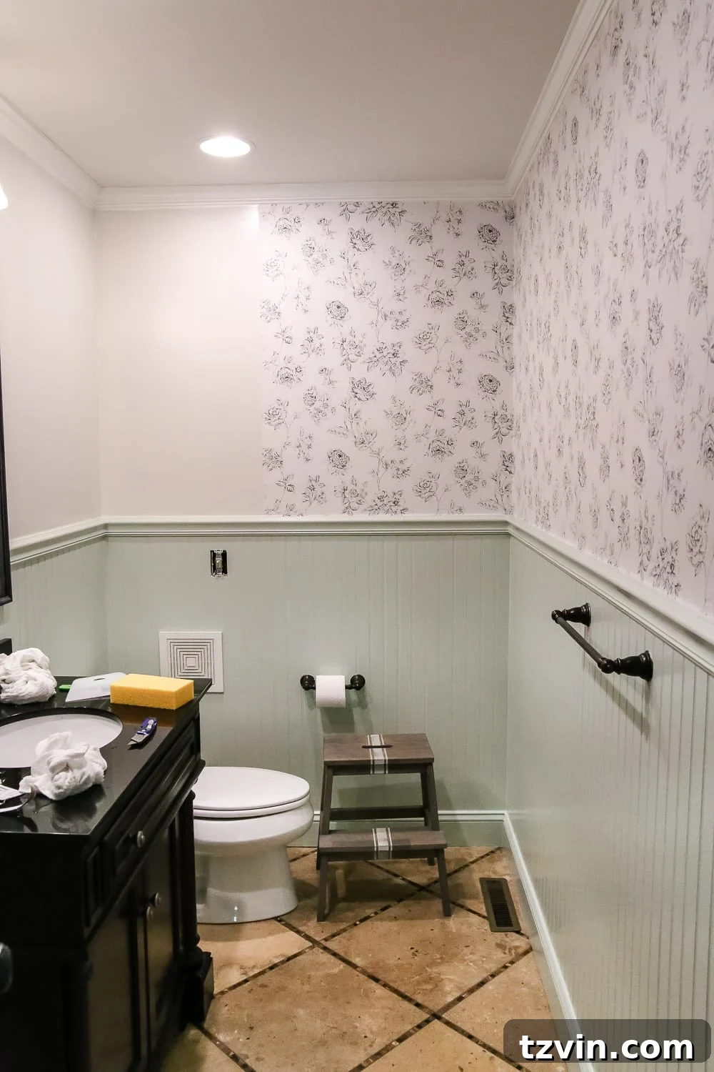 Wallpaper Hanging Made Simple for Newbies 10 Beginner's Guide to Hanging Wallpaper | blesserhouse.com - A step-by-step tutorial for how to hang wallpaper along with a full supply list and tips for first-timers.