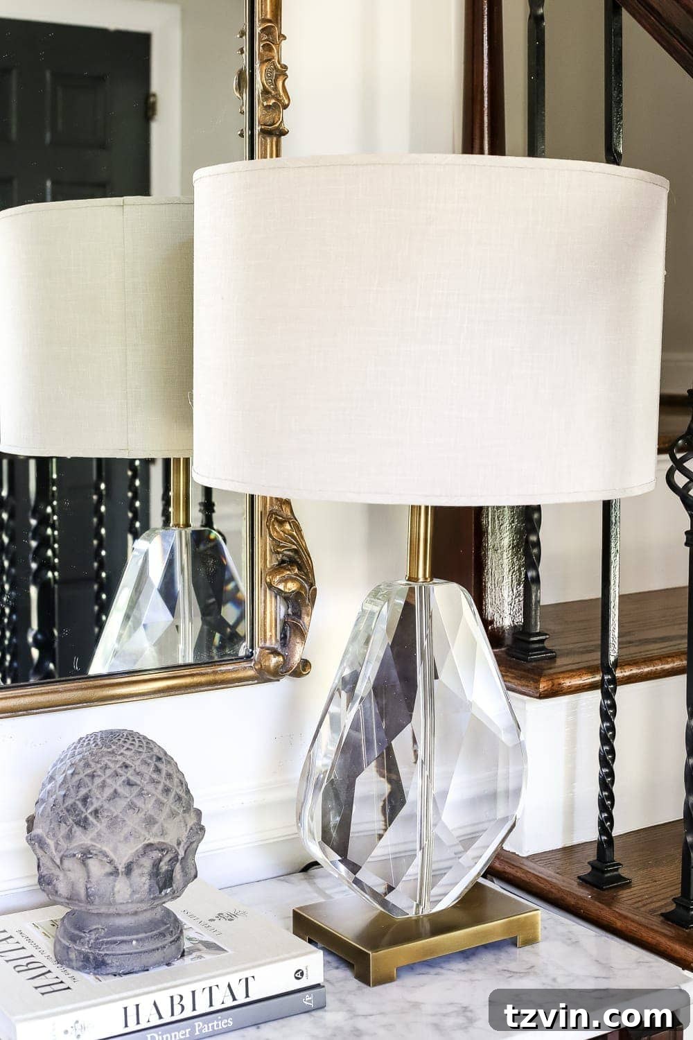Secrets to a Lavish Home That Won't Break the Bank 5 How to Make Your Home Look Luxurious on a Budget | blesserhouse.com - 8 tips to make your home look luxurious on a budget with ideas for choosing finishes, lighting, art, and small details that only look expensive. foyer entryway