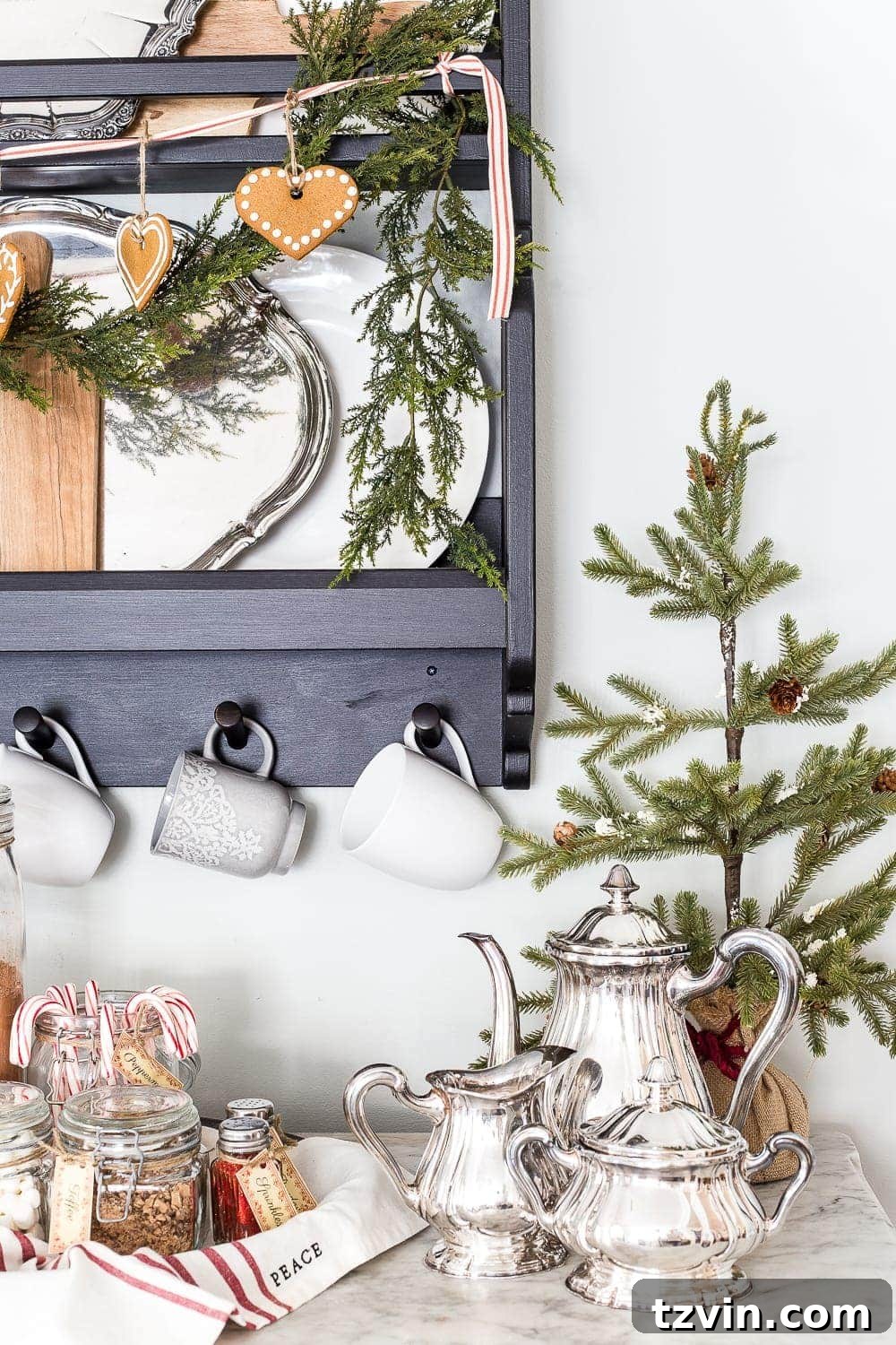 Silverware on Cocoa Bar