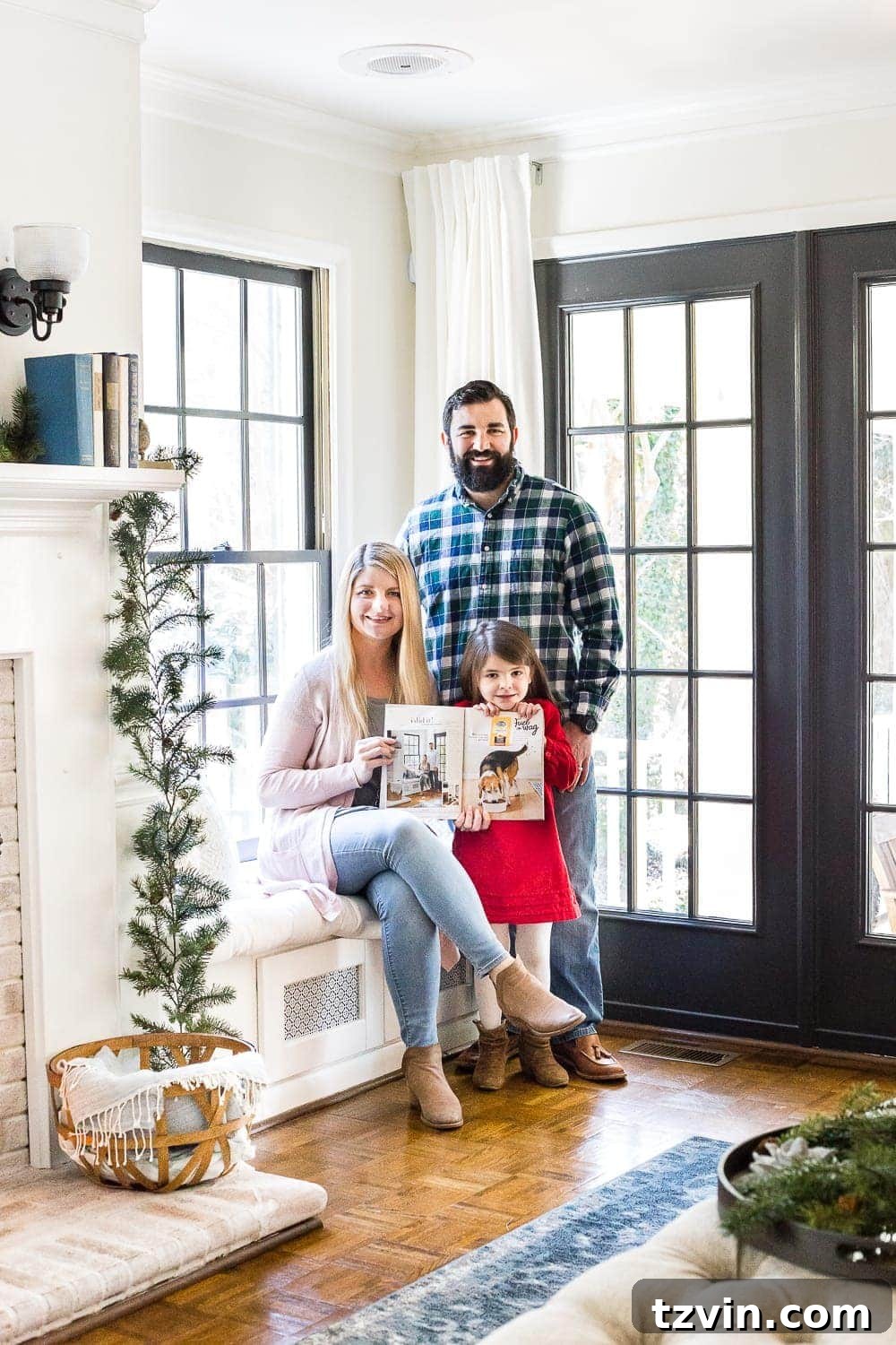Behind the Scenes with Better Homes and Gardens 2 Our DIY Window Seat Featured in Better Homes and Gardens Magazine: A captivating image showcasing the stylish and functional window seat, complete with cozy pillows and decor, professionally photographed for the February 2018 issue. #betterhomesandgardens #diywindowseat #homedecor #magazinefeature #blesserhouse