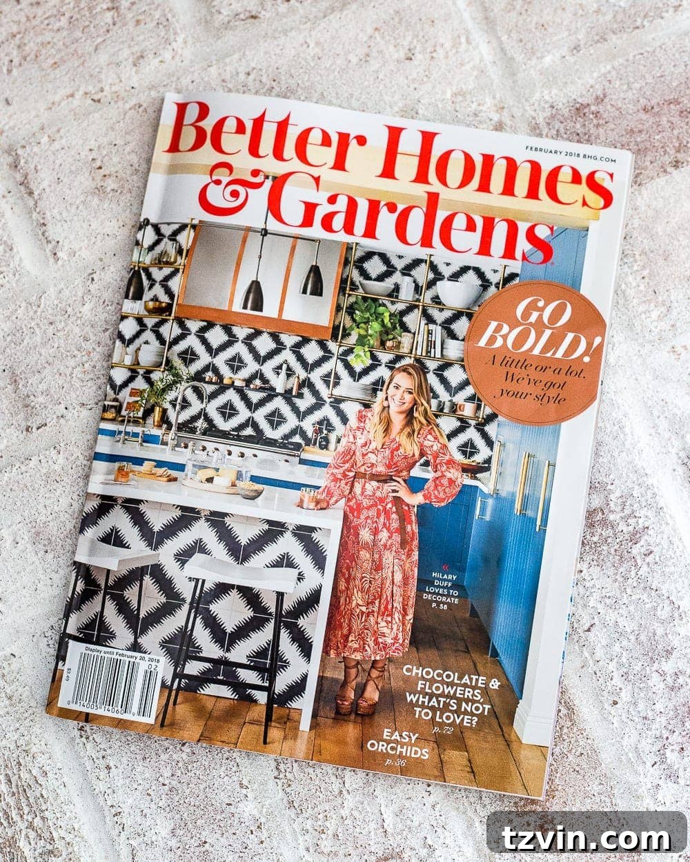 Behind the Scenes with Better Homes and Gardens 7 The Better Homes and Gardens February 2018 issue, featuring the DIY window seat project from Blesser House. A cover shot highlighting the magazine spread. #BHG2018 #magazinecover #homefeature #DIYsuccess