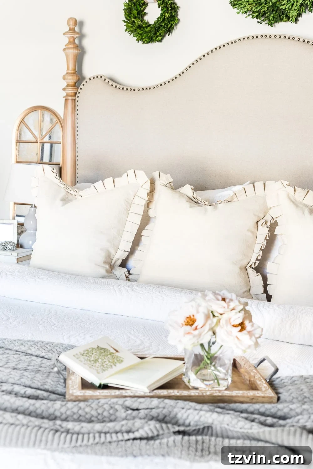 Affordable Luxury: High-End Bedding Without the High Price 2 The best resources for luxury feeling bedding for a tight budget under $40. #bedding #luxurybedding #budgetbedding #bedroomdecor