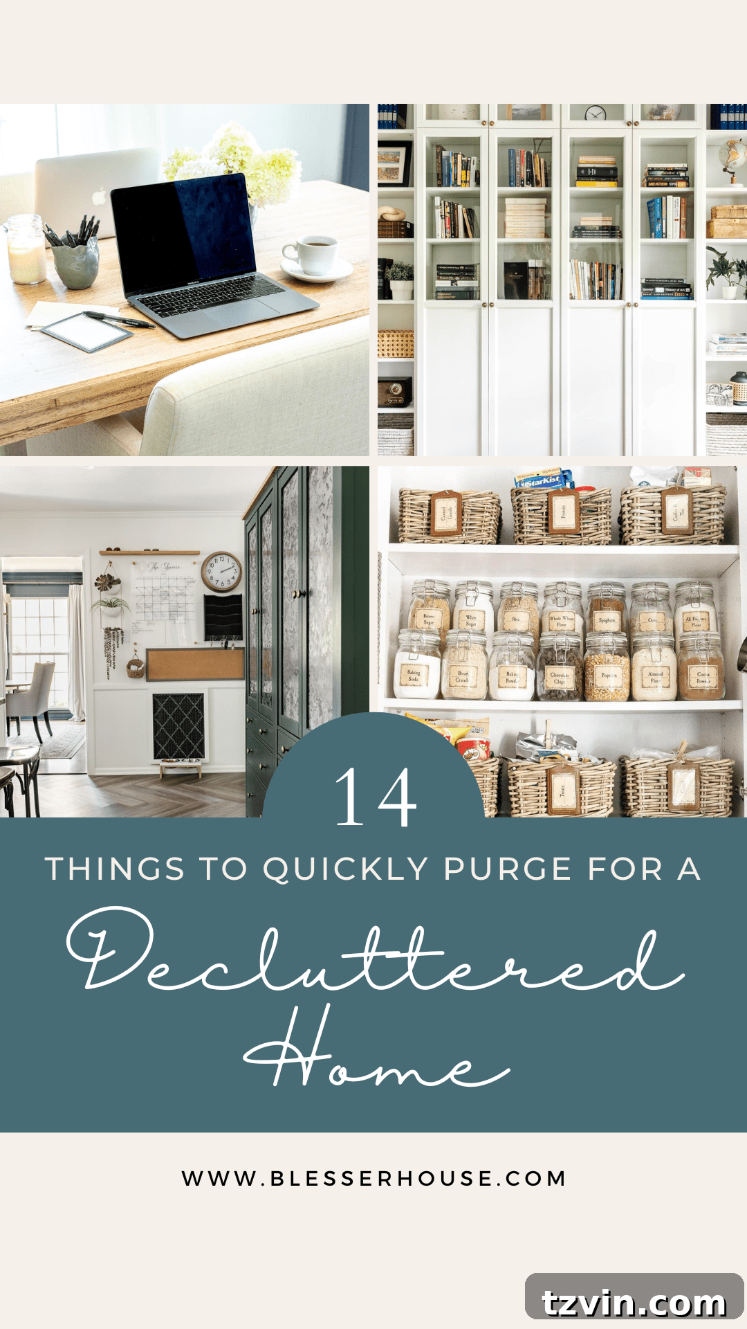 Organizing Your Family: Command Center Essentials 15 home decluttering ideas