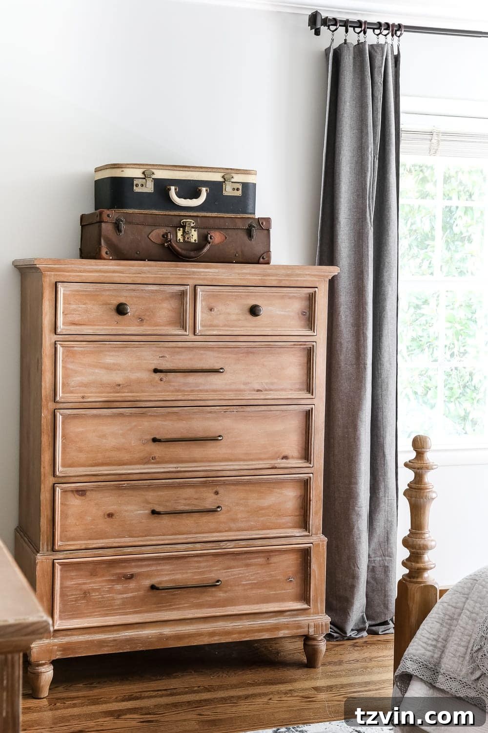 free home decor idea using vintage suitcases for storage, adding nostalgic charm