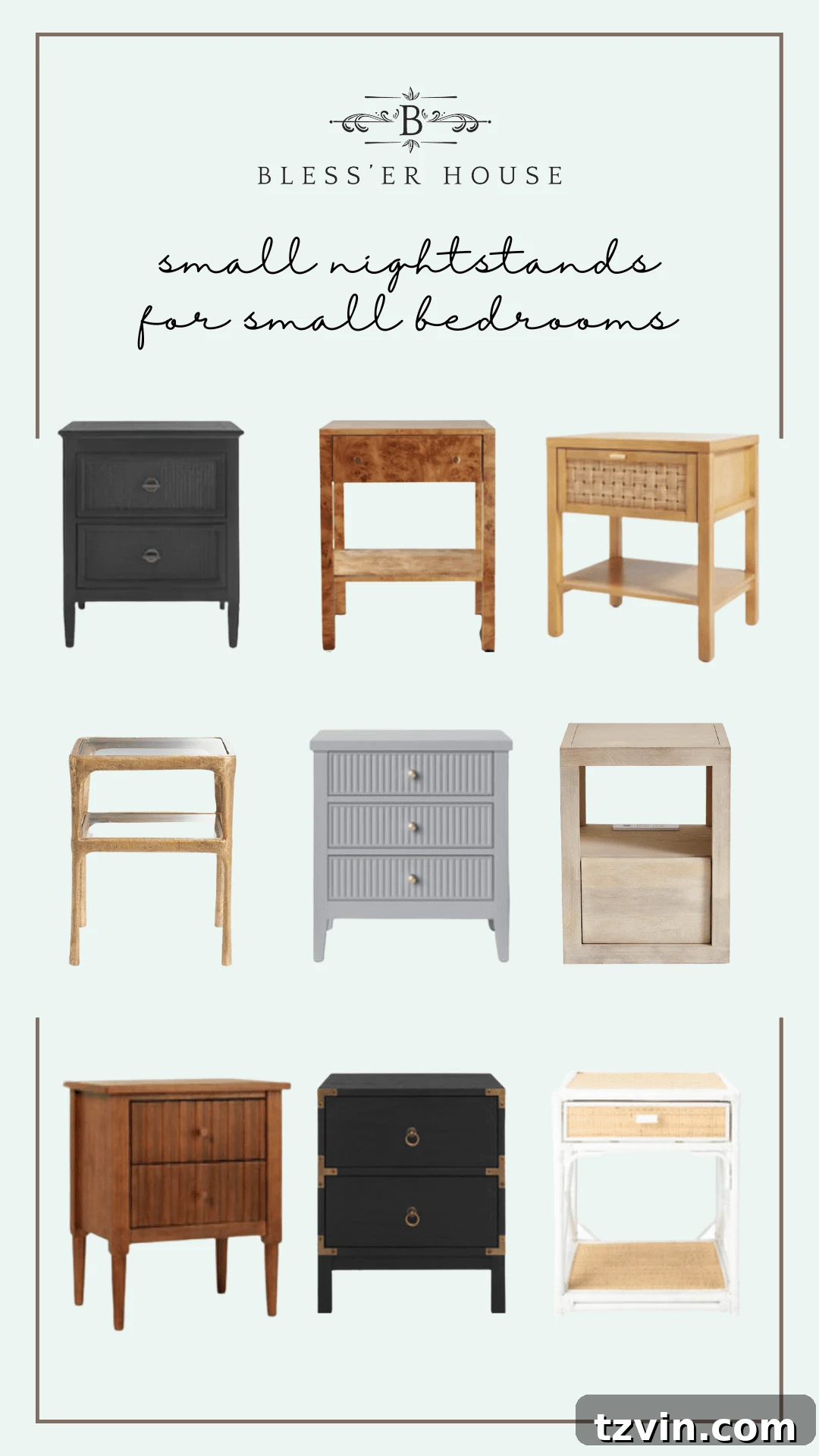 20 Clever Bedside Tables for Compact Bedrooms 2 Compact nightstand for small bedroom solutions