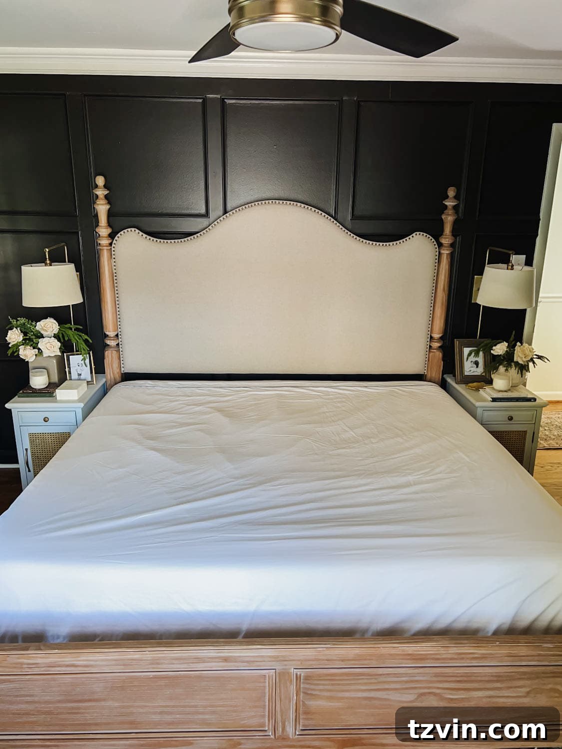 Mastering the Magazine Bed Look 7 Sheets laid out on a bed, showing the flat sheet placement