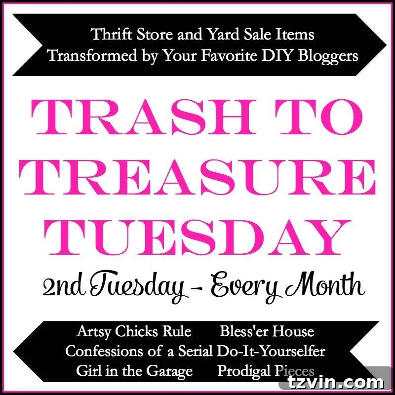 Trash to Treasure Tuesday banner