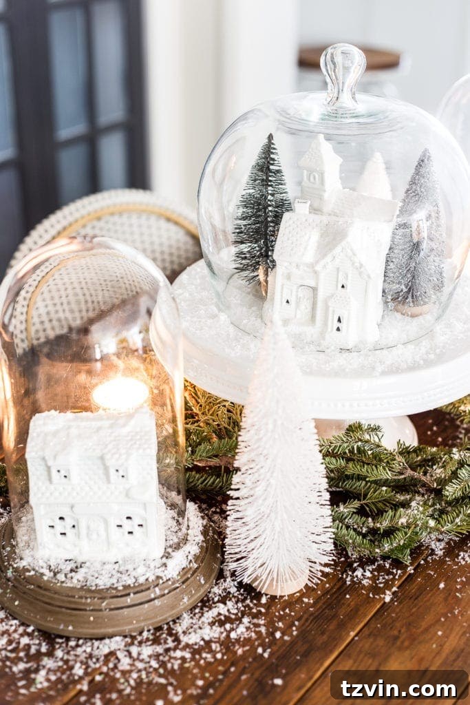 30 Must-Have Home Decor Treasures from Thrift Stores 13 Transformed old Christmas villages, demonstrating their potential as elegant holiday decor.