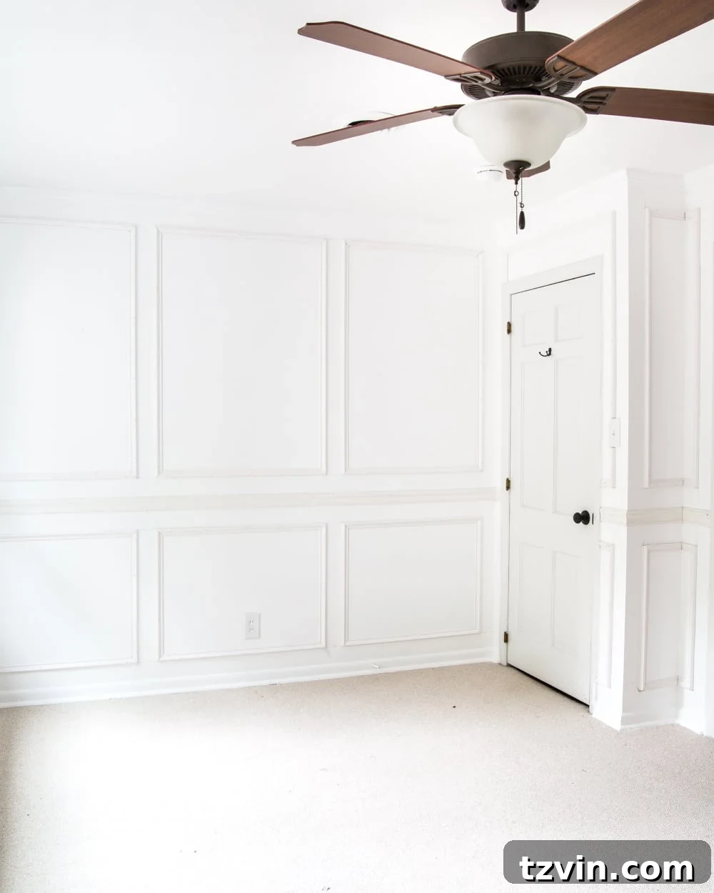 Frame Your Art: DIY Molding Mastery 16 A step-by-step tutorial for hanging picture frame molding wainscoting and a shortcut to make it easier.