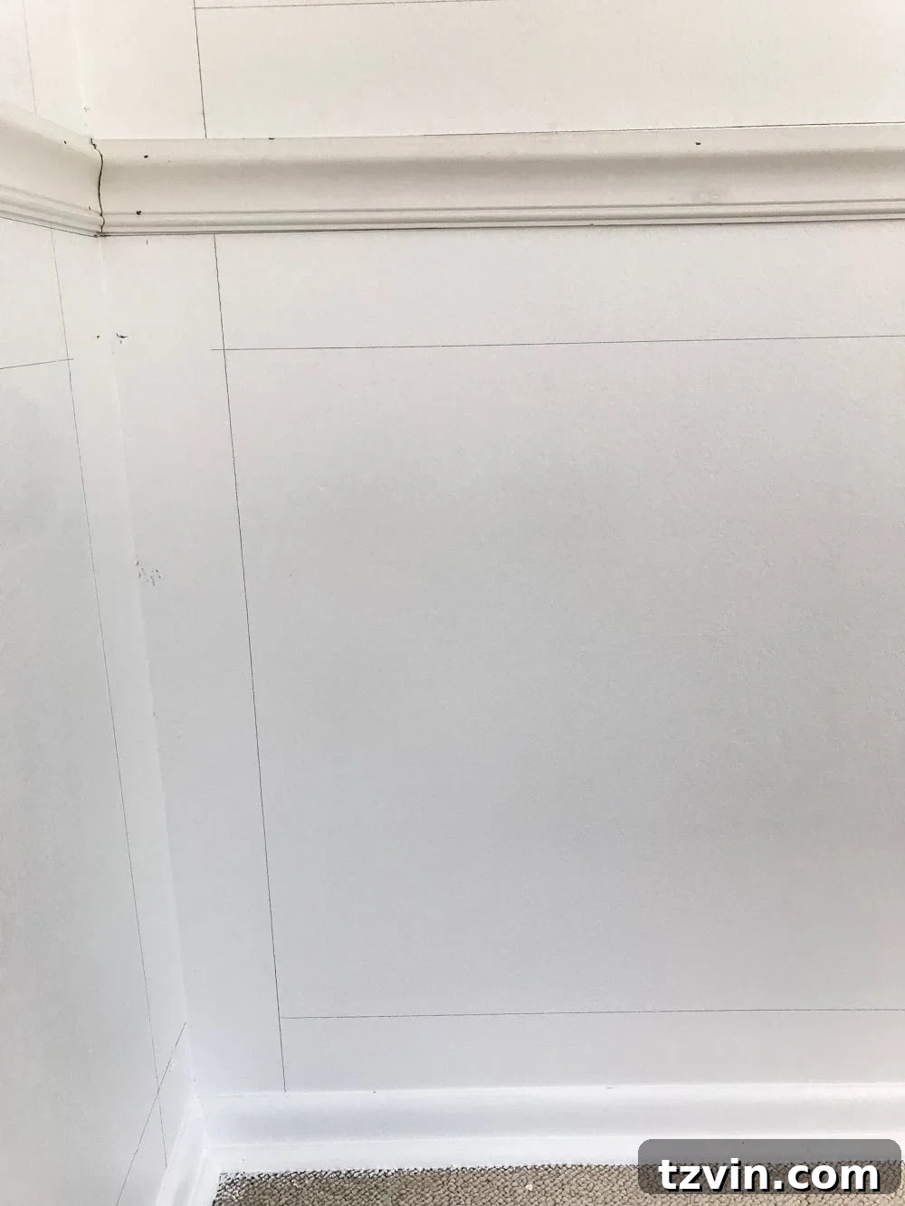 Frame Your Art: DIY Molding Mastery 8 diy picture frame molding - mark using a spacer to make measuring faster and take out the guess work