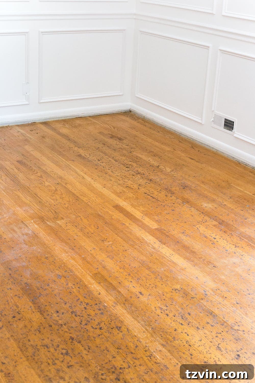 20 Chic and Affordable Nursery Gliders 3 Hardwood Floor Refinishing in Progress