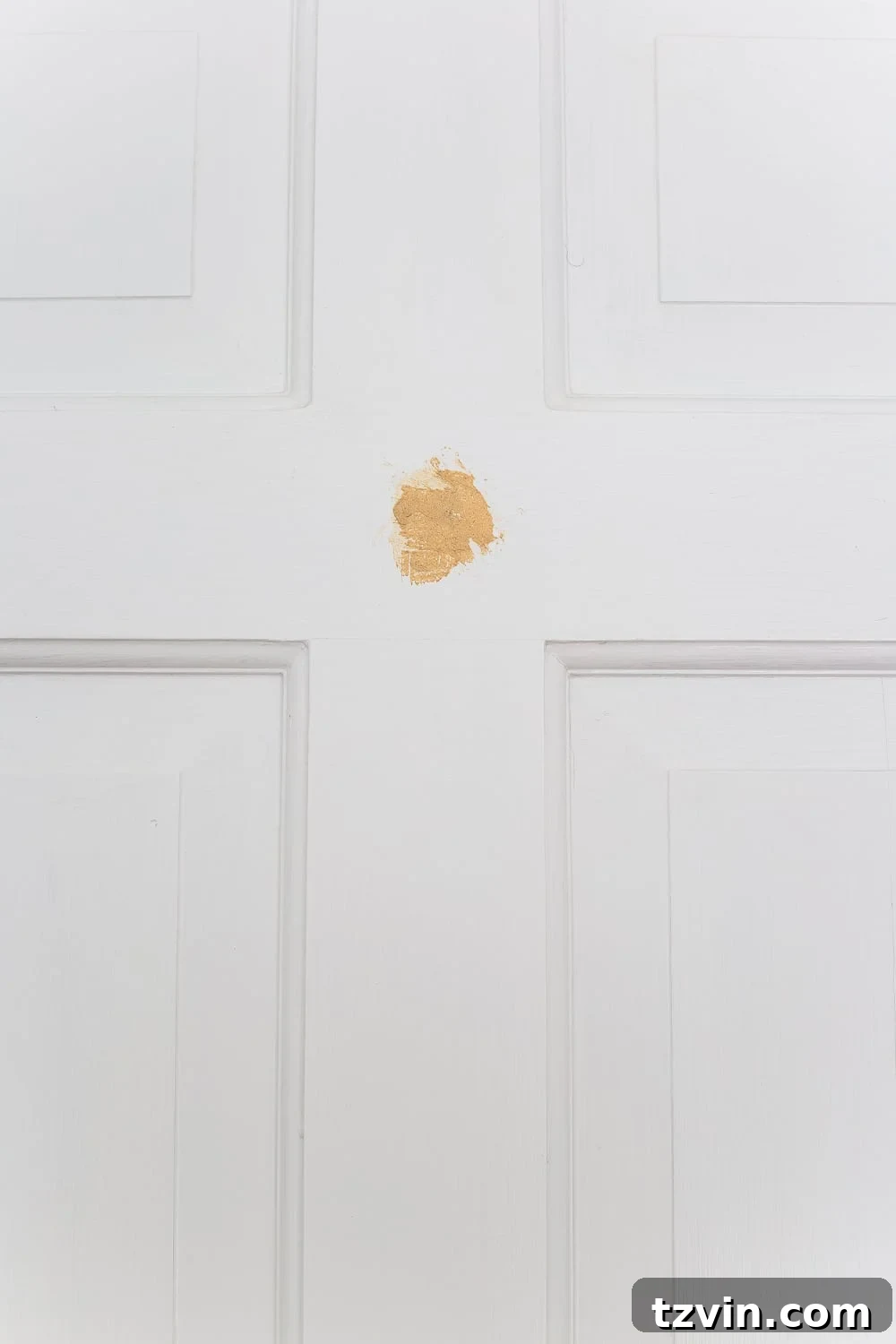 wood filler application before painting interior doors