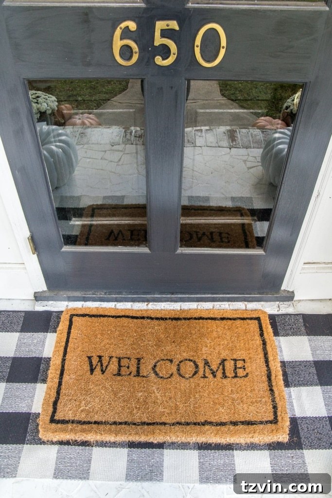 A home decor shopping guide with 28 of the most hilarious, entertaining, and cheeky welcome mats to add personality to your porch or entryway. #welcomemat
