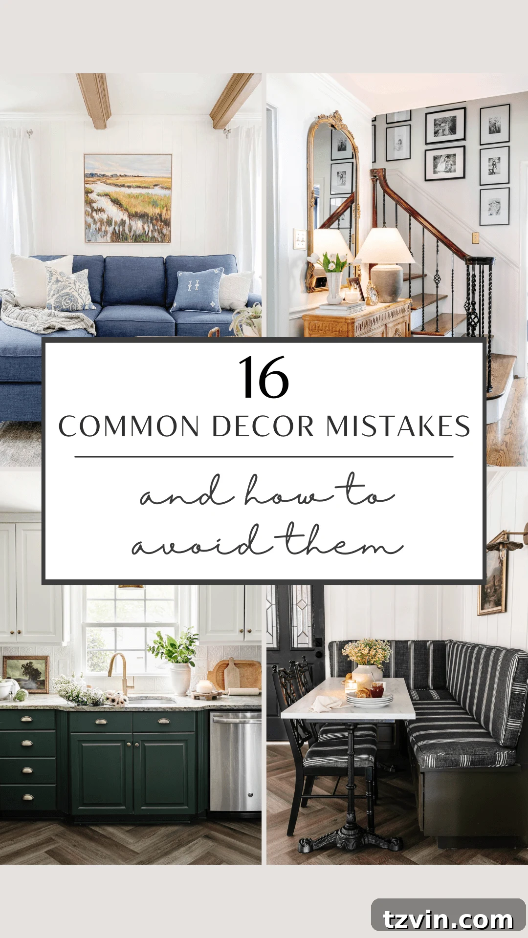 Decorate Smarter: Dodge Common Design Disasters 2 Common decorating mistakes and how to avoid them for a beautifully designed home