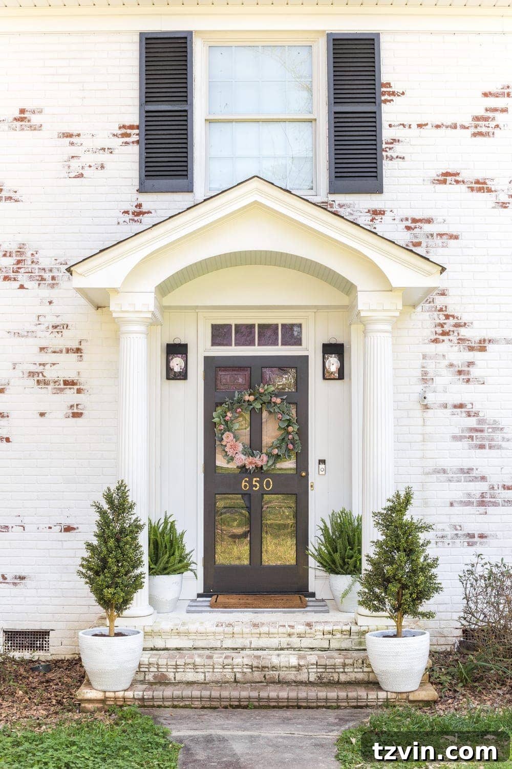 Springtime Front Porch Makeover 3 Spring Porch Decor Ideas