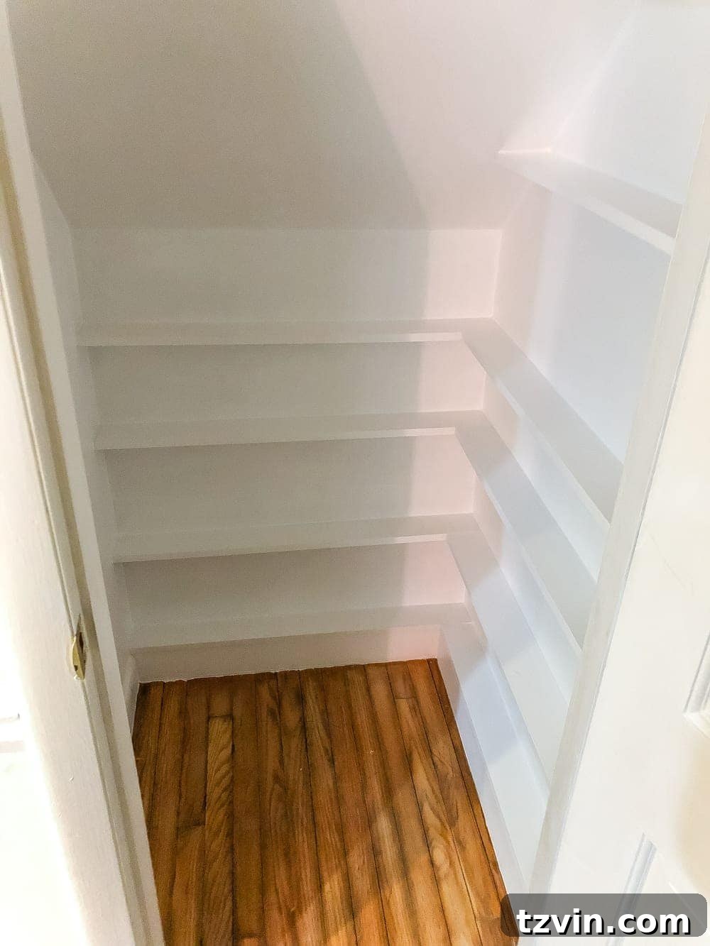 DIY DVD Storage Closet