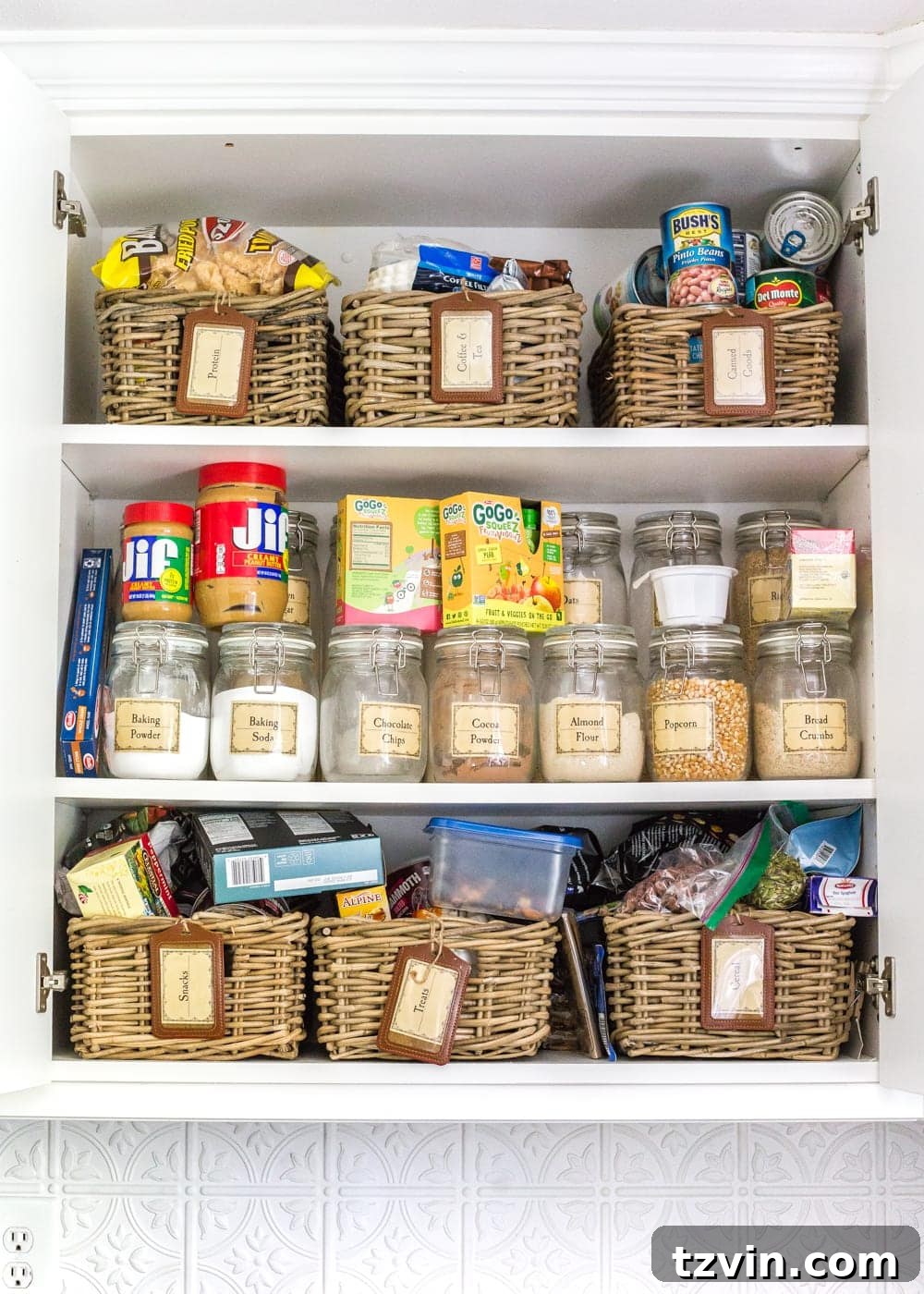 Hacking IKEA Hemnes for Your Pantry 5 Before: Cramped kitchen pantry cabinet