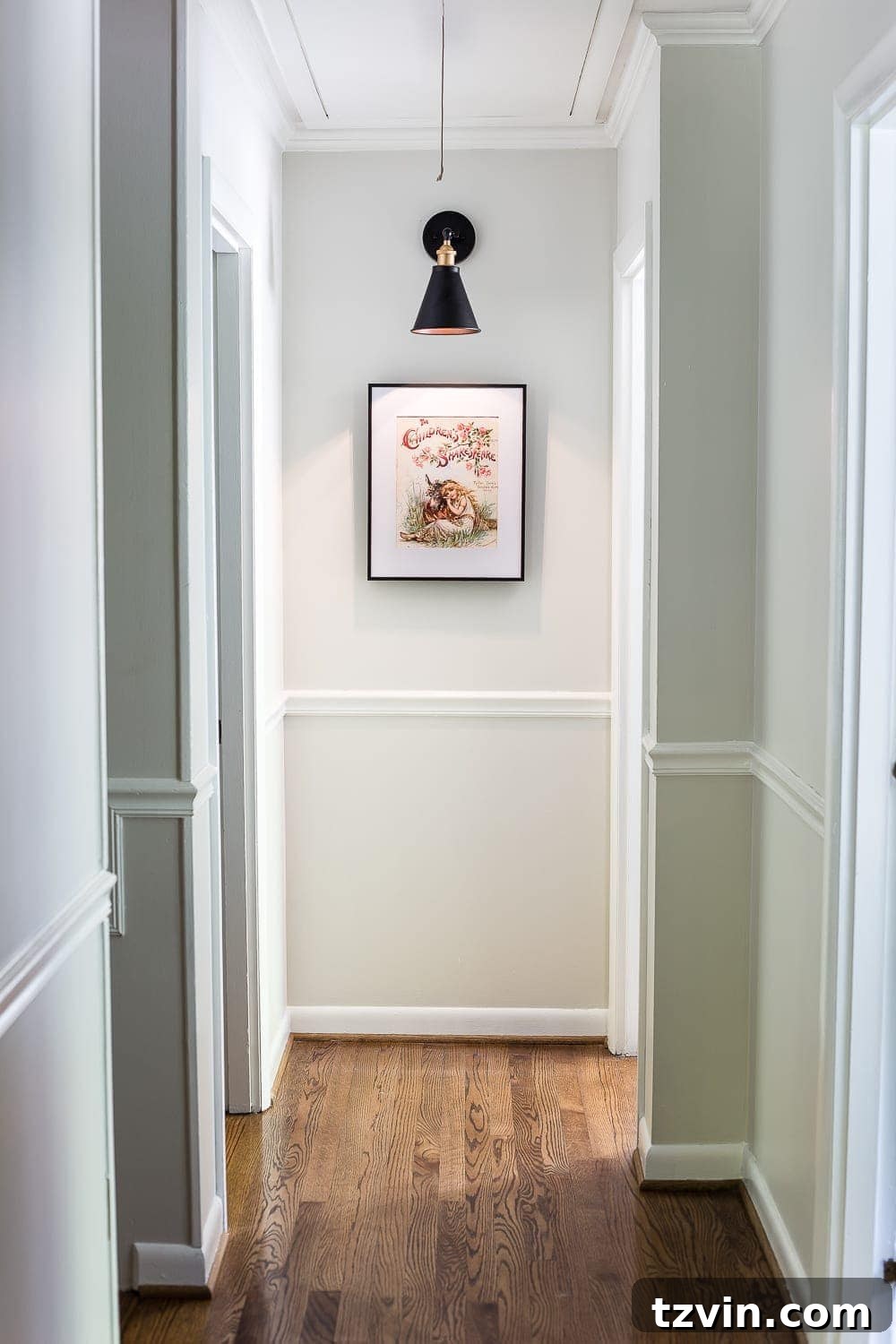 Attic Door Upgrade: Replace the String with a Hook 2 How to Replace an Attic Door String with a Hook | blesserhouse.com - A quick tip for improving the look of a hanging cord on an attic door.