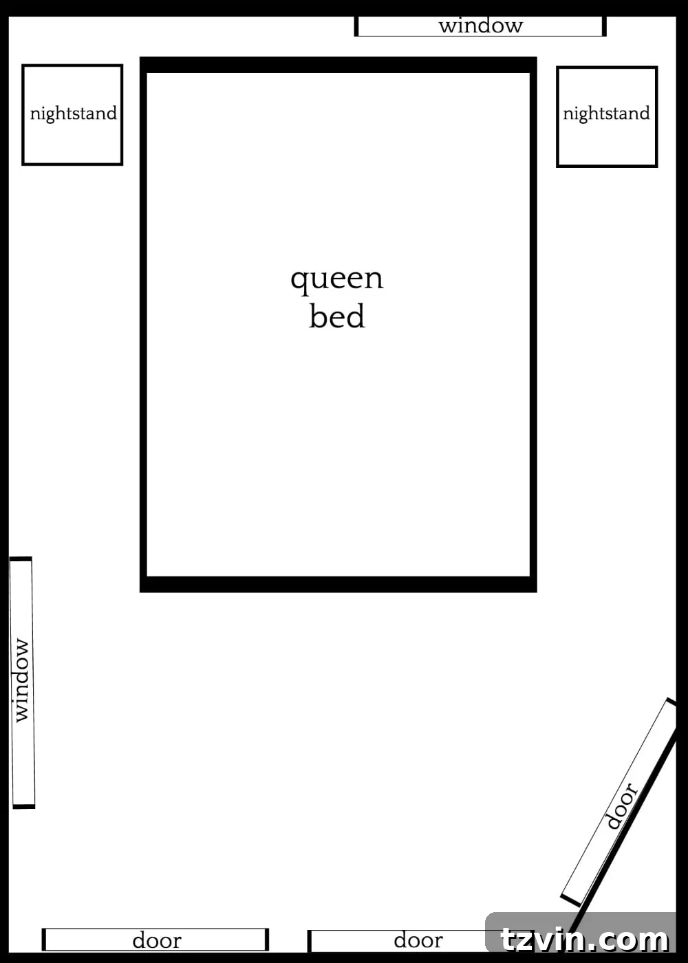 Maximize Your Small Bedroom: 3 Clever Layouts 9 3 Furniture Layouts for a Small Bedroom With an Off-Centered Window
