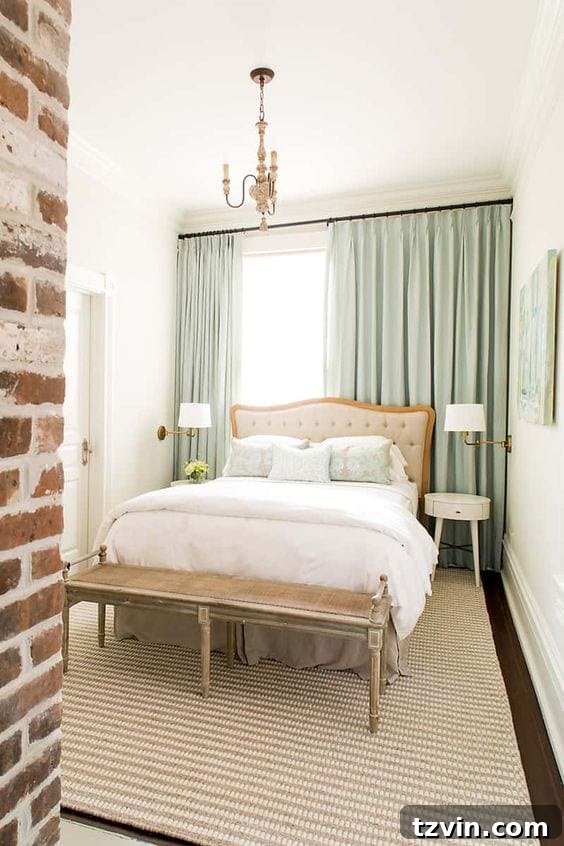 A vintage chic guest bedroom mood board with secondhand elements and budget-friendly home decor finds. #guestbedroom #bedroomdesign